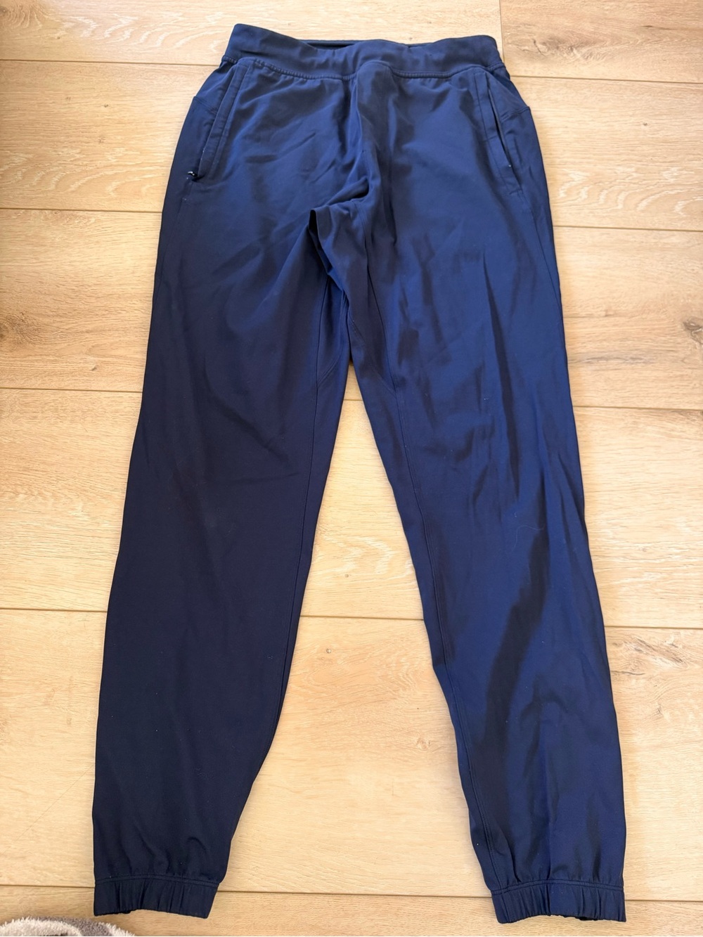 Lululemon Men's Navy Jogger Pants - Casual Comfort